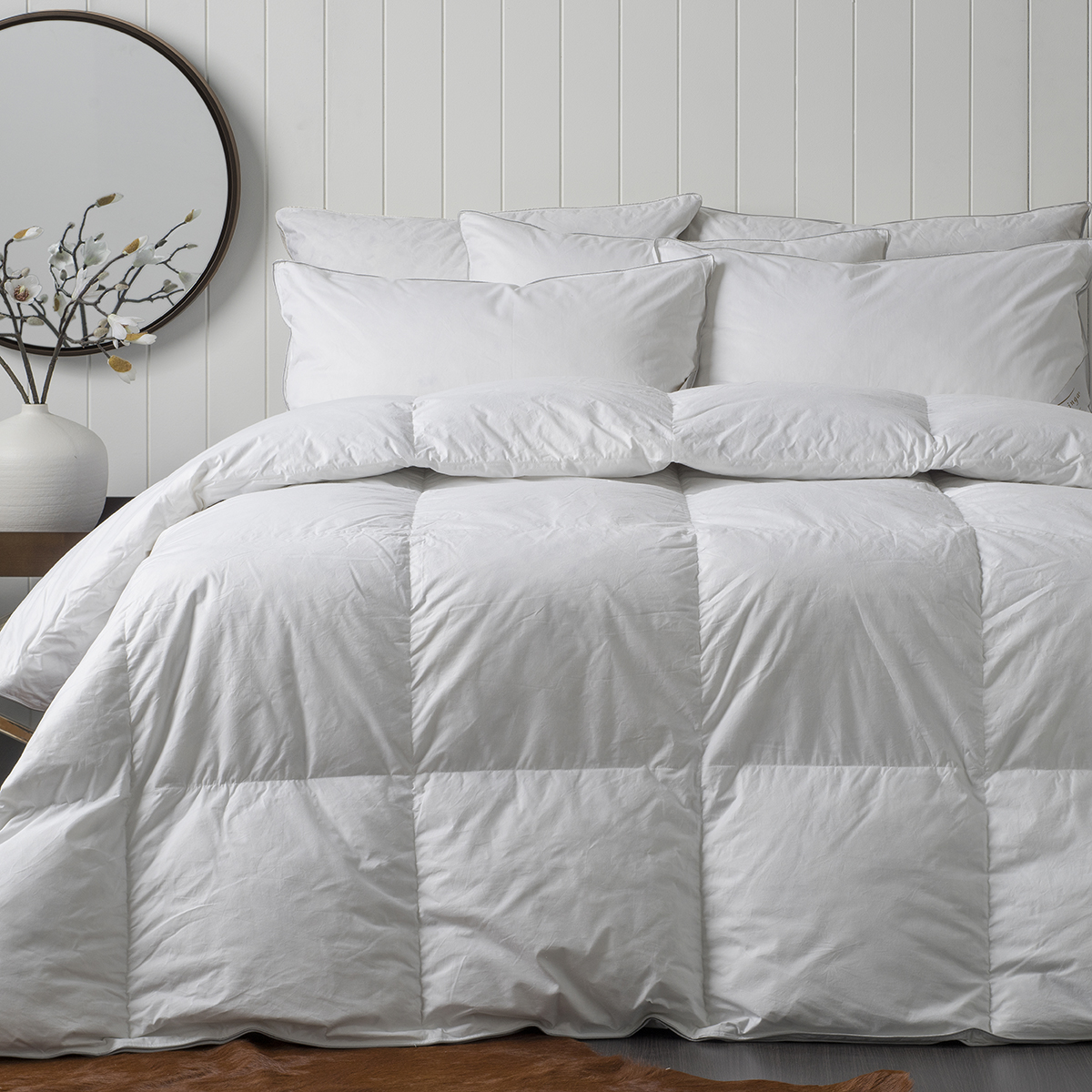 onkaparinga goose down & feather king bed quilt