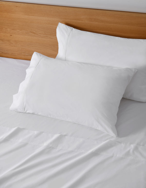 Hepburn Cotton Percale Sheet Set
