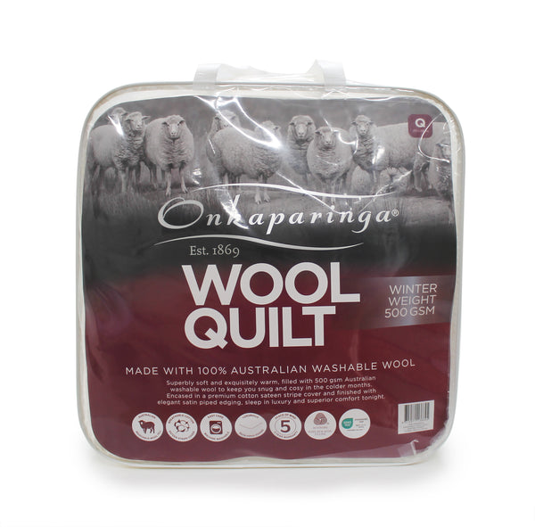 Winter Weight Wool Quilt