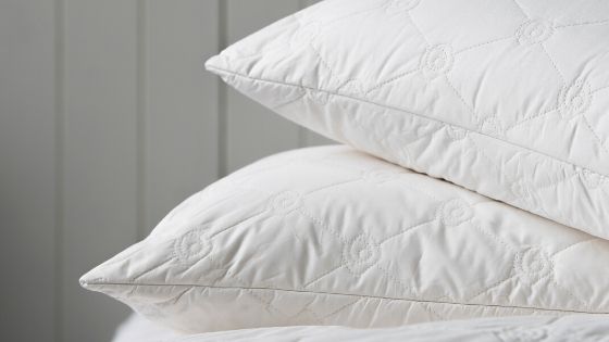 Diamond Rose Cotton Pillow Protectors - A beautiful way to protect your investment.