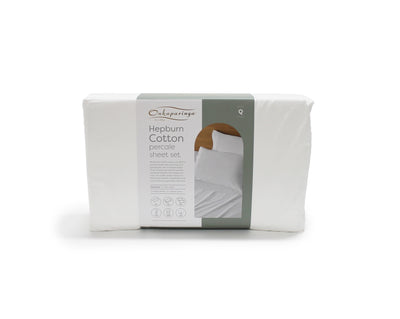 Hepburn Cotton Percale Sheet Set