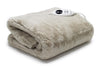 Faux Mink Heated Throw