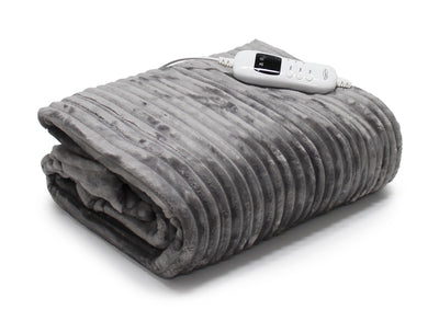 Sherpa Plush Heated Throw