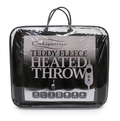 Teddy Fleece Heated Throw
