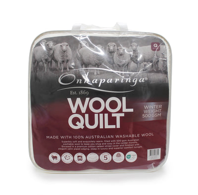 Winter Weight Wool Quilt