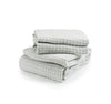 Moss Weave Blanket- Silver