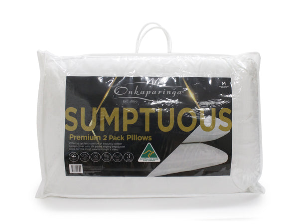Sumptuous Premium 2 Pack Pillows