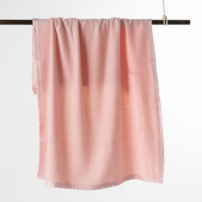 Australian Wool Baby Cot Blanket Pink
