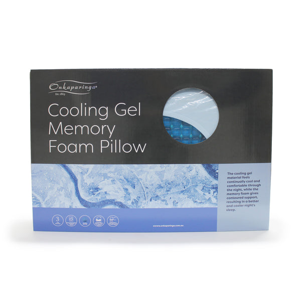 Cooling Gel Memory Foam Pillow