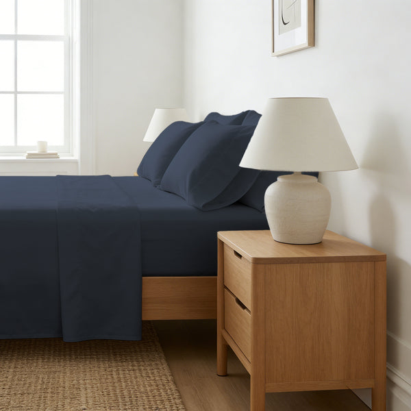 Egyptian Cotton 500TC Sheet Set - Navy