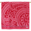 Cotton Velour Beach Towel- Henna