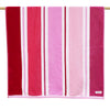 Cotton Velour Beach Towel- Lenox Stripe