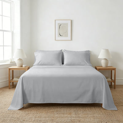Egyptian Cotton 500TC Sheet Set - Silver