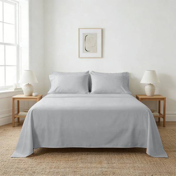 Egyptian Cotton 500TC Sheet Set - Silver