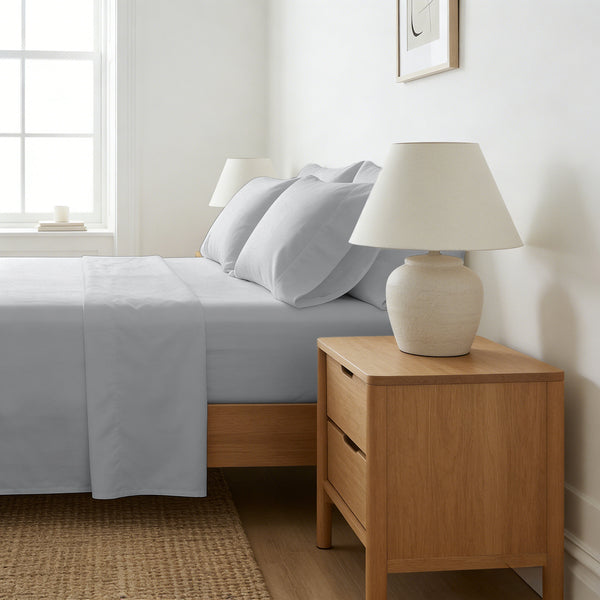 Egyptian Cotton 500TC Sheet Set - Silver