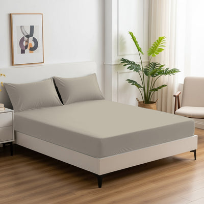 Egyptian Cotton 500TC Sheet Set - Taupe