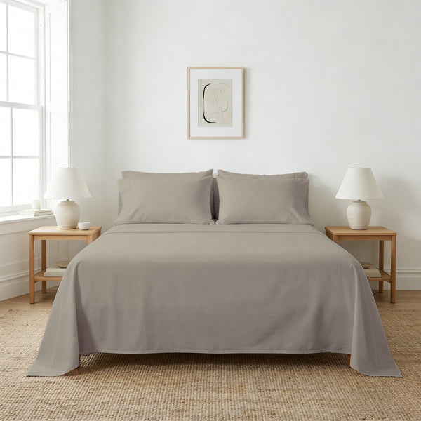 Egyptian Cotton 500TC Sheet Set - Taupe