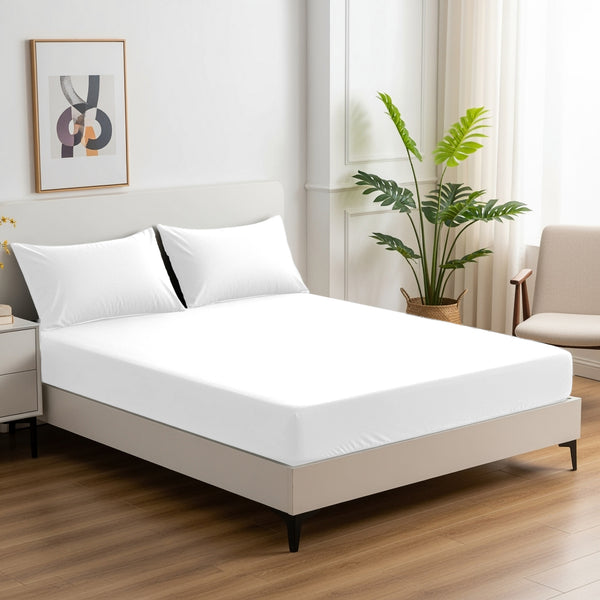 Egyptian Cotton 500TC Sheet Set - White