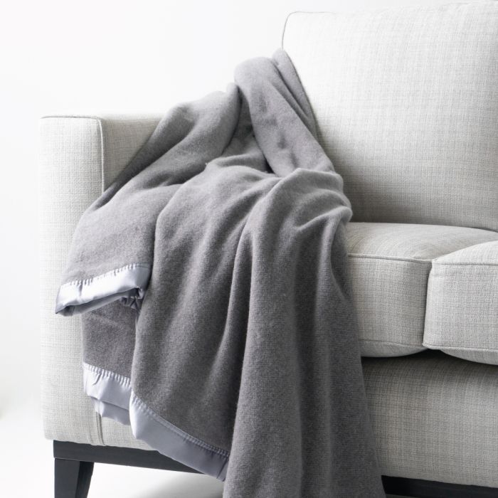 Heirloom Australian Wool Blanket - Grey